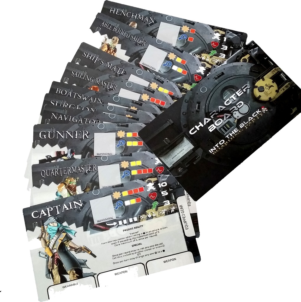 Into the Black Boarding Party